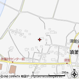 茨城県石岡市須釜周辺の地図