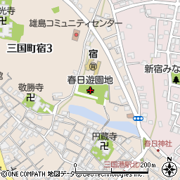 春日遊園地 坂井市 公園 緑地 の住所 地図 マピオン電話帳