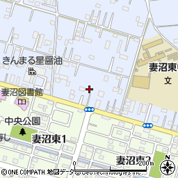 埼玉県熊谷市妻沼386-3周辺の地図