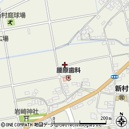 長野県松本市新村北新西周辺の地図