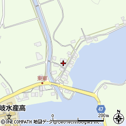 島根県隠岐の島町（隠岐郡）東郷（浦松）周辺の地図