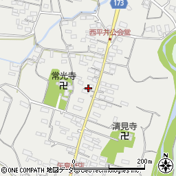 群馬県藤岡市西平井1051周辺の地図