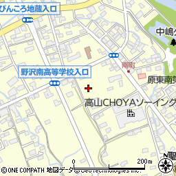 長野県佐久市原周辺の地図