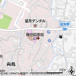 鎌田放課後児童クラブ周辺の地図