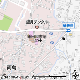 鎌田放課後児童クラブ周辺の地図