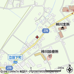 長野県松本市梓川梓2315周辺の地図