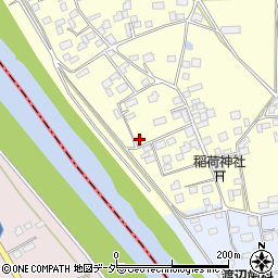 茨城県下妻市平方203周辺の地図