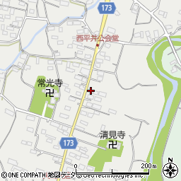 群馬県藤岡市西平井1082周辺の地図