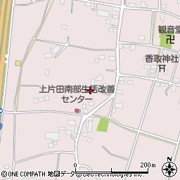 茨城県古河市上片田698周辺の地図
