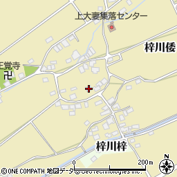 長野県松本市梓川倭1438周辺の地図