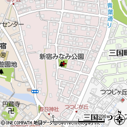 新宿みなみ公園周辺の地図