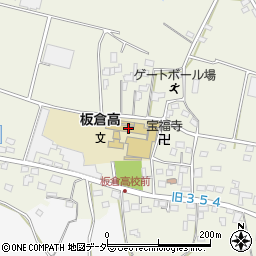 群馬県立板倉高等学校周辺の地図