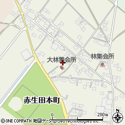 群馬県館林市赤生田本町2655周辺の地図