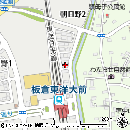 アビタシオン駅東周辺の地図