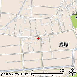 埼玉県深谷市成塚472周辺の地図