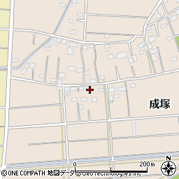 埼玉県深谷市成塚471周辺の地図