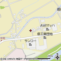 長野県松本市梓川倭4121周辺の地図