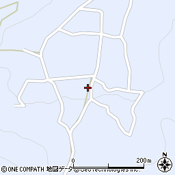 長野県松本市入山辺244周辺の地図