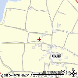 茨城県結城郡八千代町小屋453周辺の地図