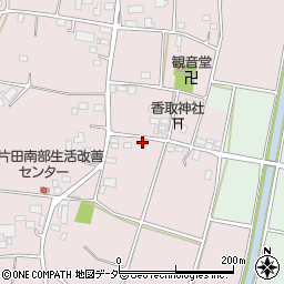 茨城県古河市上片田345周辺の地図