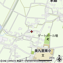 群馬県藤岡市本郷2043-1周辺の地図