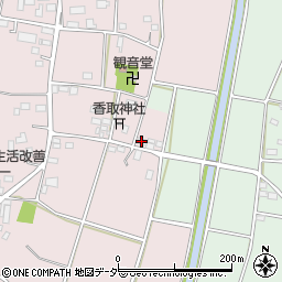 茨城県古河市上片田357周辺の地図