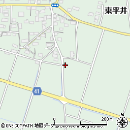 群馬県藤岡市東平井624-1周辺の地図