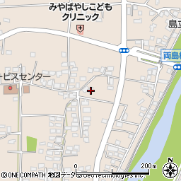 長野県松本市島立3518周辺の地図