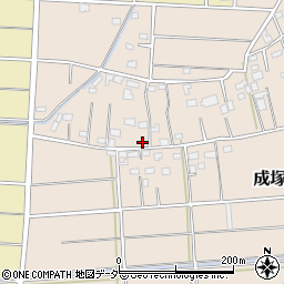埼玉県深谷市成塚431周辺の地図