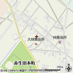 群馬県館林市赤生田本町2649周辺の地図