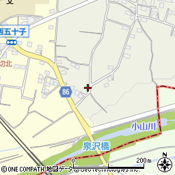 埼玉県本庄市東五十子50-3周辺の地図