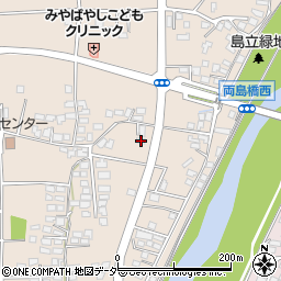 長野県松本市島立3517周辺の地図