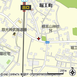 群馬県館林市堀工町1622-7周辺の地図