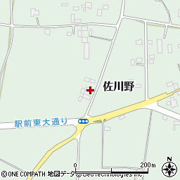 栃木県下都賀郡野木町佐川野208-2周辺の地図