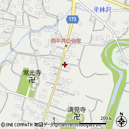 群馬県藤岡市西平井1085周辺の地図