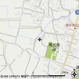 群馬県藤岡市西平井958周辺の地図