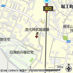 群馬県館林市堀工町1539周辺の地図