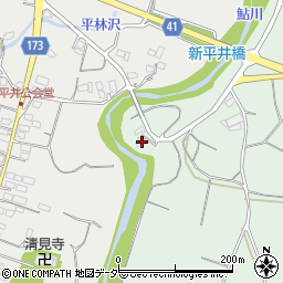 群馬県藤岡市東平井1670周辺の地図