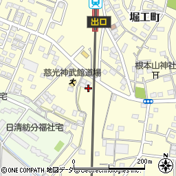 群馬県館林市堀工町1542周辺の地図