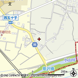 埼玉県本庄市東五十子46-6周辺の地図