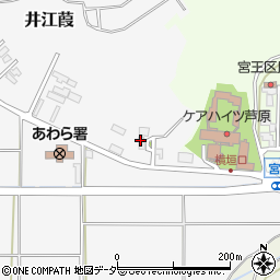 有限会社芦原造園周辺の地図