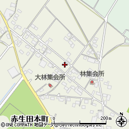 群馬県館林市赤生田本町2657-1周辺の地図
