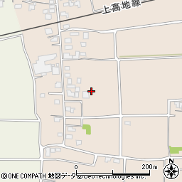 長野県松本市島立2693周辺の地図