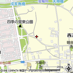 埼玉県本庄市西五十子546周辺の地図