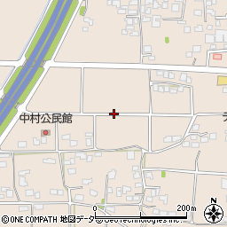 長野県松本市島立中村周辺の地図