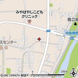 長野県松本市島立3457周辺の地図