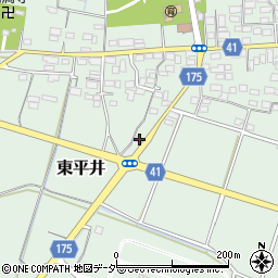 群馬県藤岡市東平井982周辺の地図