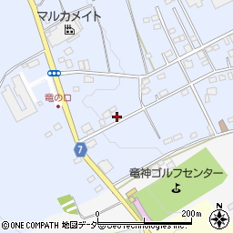 茨城県石岡市下林3287-1周辺の地図