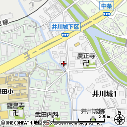 株式会社ミカサ　井川城工場周辺の地図