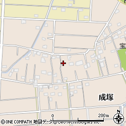 埼玉県深谷市成塚424周辺の地図